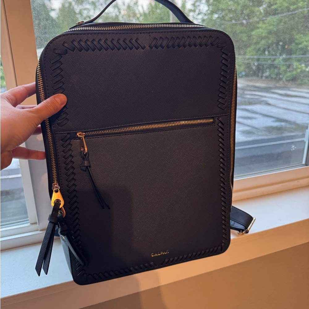 Calpak Black Minimalist Backpack with Modern Design - perfect for Travel!